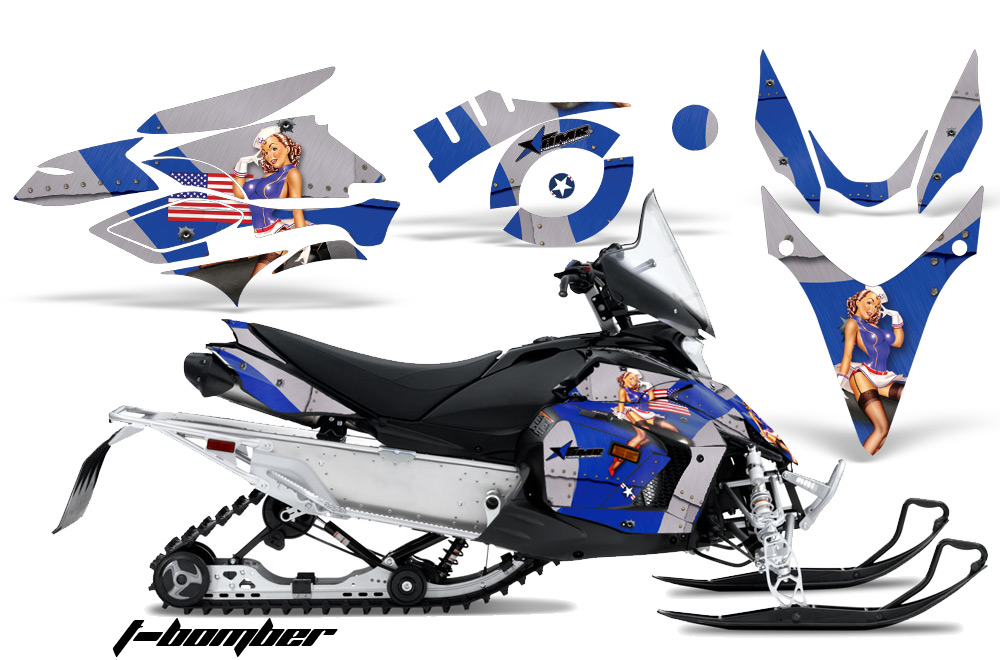 Yamaha Phazer Graphics Kit TB BL